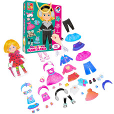 Настольная игра Vladi Toys VT3702-23 T, Trendy girl, Магнитная одевалка (VT3702-23-RT)