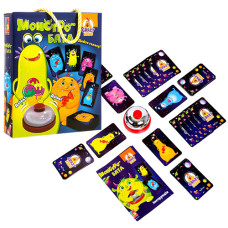 Настольная игра со звонком Vladi Toys VT8010-04 Монстро-батл (VT8010-04-RT)