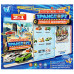 Интерактивная книга для детей Wtoys 36125WT, Транспорт, с доской и маркером (36125WT-RT)