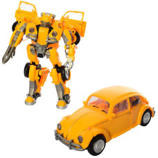 Трансформер машина YG Toys H8001-3 T 2 в 1, Желтый (H8001-3-RT) 
