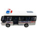 Полицейский автобус игрушка YG Toys YM-9906F, со светом и звуком, 19 см (YM-9906F White-RT)