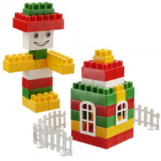 Конструктор с крупными деталями Юника 70958 C НИК-3 пластиковый на 127 деталей (70958-RT) Конструктор с крупными деталями Юника 70958 C НИК-3 пластиковый на 127 деталей (70958-RT)