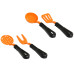 Детская плита с посудой Юника 71818U K, Cooking Plate with Dishes, 7 предметов в наборе (71818U-RT)