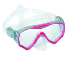 Детская маска для плавания и снорклинга Bestway "Спортивная" размер XL Розовая (IP-169673)