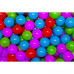 Шарики для сухого бассейна Intex 48010, 10 шт, пластмассовые, цветные (IP-170153)