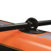 Надувная гребная лодка полутораместная Bestway Kondor 2000 Set Pro с веслами и насосом Оранжевая 188х98 см (IP-171195)