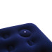 Двухместный надувной матрас для кемпинга и дома Bestway Pavillo с ножным насосом и подушками Синий 152х203х22 см (IP-172439)