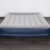 Кровать надувная двуспальная для дома матрас Bestway 203x152x36 см со встроенным электронасосом Синяя (IP-172033)