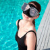 Детская маска для плавания и снорклинга Bestway "Спортивная" размер XL Черная (IP-172097)