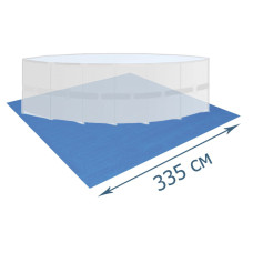 Подстилка подложка для бассейна Bestway 335х335 см Синий (IP-167214)