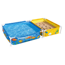 Каркасний басейн з пісочницею Bestway 561CF, 213 х 122 х 30.5 см (басейн)