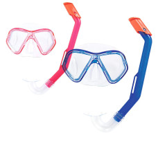 Набір 2 в 1 для плавання Bestway 24023 (маска: розмір S, (3+), обхват голови ≈ 48-52 см, трубка)