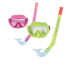 Набір 2 в 1 для пірнання Bestway 24036 (маска: розмір S, (3+), обхват голови ≈ 48-52 см, трубка)