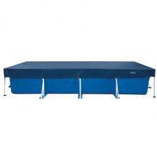 Захисний тент-чохол Intex 28080,  ▭ 450 х 220 см для каркасного басейну