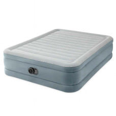 Надувне ліжко Intex 64824, 152 х 203 х 46 см, вбудований електронасос. Двоспальне