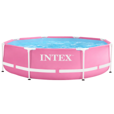 Каркасний басейн Intex 28290, 244 x 76 см (каркас, чаша, заглушки)