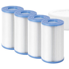 Змінний картридж для спа-джакузі Intex 29012-4 тип S2 4 шт, 9 х 15.8 см Змінний картридж для спа-джакузі Intex 29012-4 тип S2 4 шт, 9 х 15.8 см