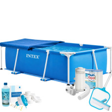 Каркасний басейн MaxPro Intex 28270-9в1, 220 х 150 х 60 см (басейн, підстилка, фільтр 2 006 л/год, картриджі, альгенікс, хлор таблетки, тент, сачок, щітка) Каркасний басейн MaxPro Intex 28270-9в1, 220 х 150 х 60 см (басейн, підстилка, фільтр 2 006 л/год, картриджі, альгенікс, хлор таблетки, тент, сачок, щітка)