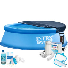 Надувний басейн MaxPro Intex 28110-10в1, 244 х 76 см (басейн, підстилка, насос, фільтр 2 006 л/год, картриджі, альгенікс, хлор таблетки, тент, сачок, щітка) Надувний басейн MaxPro Intex 28110-10в1, 244 х 76 см (басейн, підстилка, насос, фільтр 2 006 л/год, картриджі, альгенікс, хлор таблетки, тент, сачок, щітка)