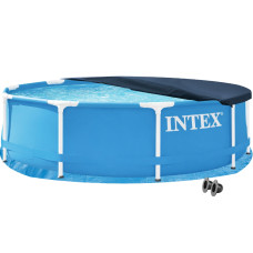 Каркасний басейн Intex 28200-3в1, 305 х 76 см (басейн, підстилка, тент)