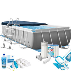 Каркасний басейн Max Intex 26792-10в1, 488 х 244 х 107 см (басейн, підстилка, драбина, фільтр 3 785 л/год, картриджі, альгенікс, хлор таблетки, тент, сачок, пилосос) Каркасний басейн Max Intex 26792-10в1, 488 х 244 х 107 см (басейн, підстилка, драбина, фільтр 3 785 л/год, картриджі, альгенікс, хлор таблетки, тент, сачок, пилосос)