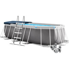 Каркасний басейн Intex 26796-4в1, 503 x 274 x 122 см (басейн, підстилка, драбина, тент)