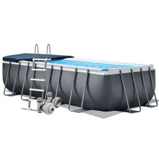 Каркасний басейн Intex 26356-4в1, 549 х 274 х 132 см (басейн, підстилка, драбина, тент) Каркасний басейн Intex 26356-4в1, 549 х 274 х 132 см (басейн, підстилка, драбина, тент)