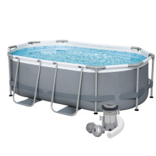 Каркасний басейн Bestway 5614A, 305 х 200 х 84 см (басейн, фільтр 1 250 л/год) Каркасний басейн Bestway 5614A, 305 х 200 х 84 см (басейн, фільтр 1 250 л/год)