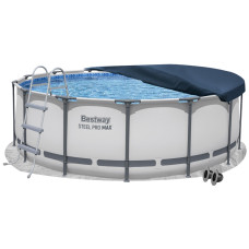 Каркасний басейн Bestway 5612X-4в1 427 х 122 см (басейн, підстилка, драбина, тент) Каркасний басейн Bestway 5612X-4в1 427 х 122 см (басейн, підстилка, драбина, тент)