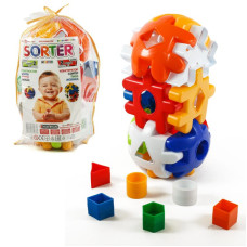 Детская развивающая игрушка Master "Сортер" для самых маленьких Разноцветный (TB-MAX 5267)