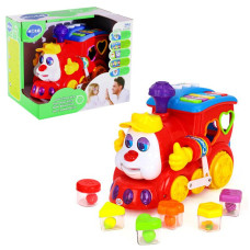 Детская игрушка для самых маленьких Mola "Паровоз-сортер" пластик Разноцветный (TB-556)