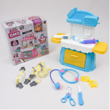 Детский игровой набор MB Baby "Доктор LOL" 3 в 1 пластик Разноцветный (TB-998A-5LOL8)