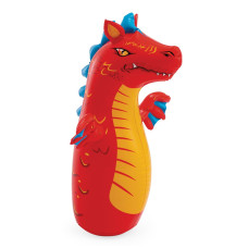 Intex 44669-red-dragon (Диаметр 56 x Высота 94см) Надувнная фигура-неваляшка Тигр