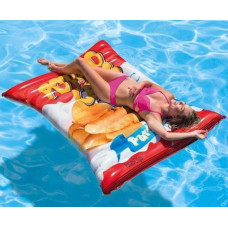 Intex 58776 (Длина 178 x Ширина 140см) Надувной плотик Картофельные Чипсы