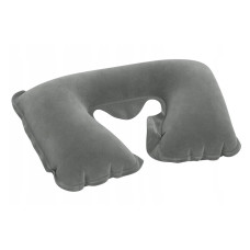 Bestway 67006-grey (Длина 37 x Ширина 24см) Надувная подушка, подголовник bestway. Серая