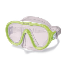 Intex 55916-green - Маска для плавания, серо-зеленая