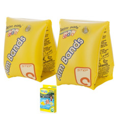 Bestway 32033 (Длина 25 x Ширина 15см) Надувные нарукавники для плавания Arm Bands, 25x15см, 3-6л