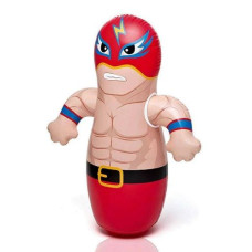 Intex 44672-wrestler (Диаметр 72 x Высота 91см) Надувнная фигура-неваляшка Рестлер Intex 44672-wrestler (Диаметр 72 x Высота 91см) Надувнная фигура-неваляшка Рестлер