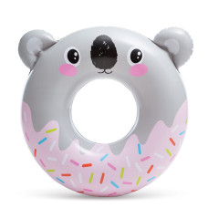 Intex 59266-koala (Диаметр 81см) надувной круг Милые зверята, 81x76 см Розовый