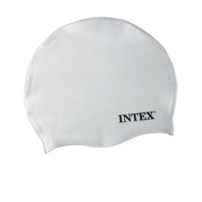 Intex 55992-grey - Шапочка для плавания, от 8 лет. Серая