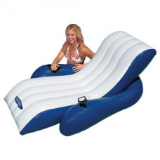 Intex 58868 (Длина 180 x Ширина 135см) Надувное кресло для плавания