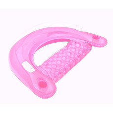 Intex 58859-pink (Длина 152 x Ширина 99см) Надувное кресло для плавания. Золотистое