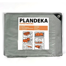 Plandeka tent-160-4x4 (Длина 385 x Ширина 385см) Тент универсальный, тарпаулин - подстилка, 160 г/м2