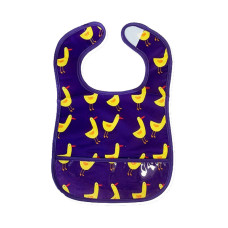 Детский слюнявчик клеенчатый MGZ-0601(Violet) на липучке Детский слюнявчик клеенчатый MGZ-0601(Violet) на липучке