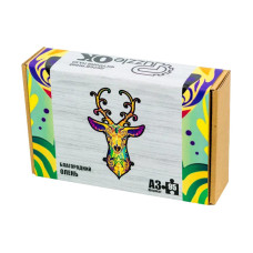 Фигурный деревянный пазл 