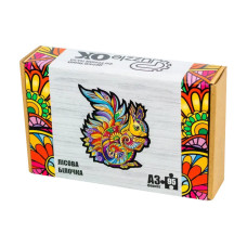 Фигурный деревянный пазл 