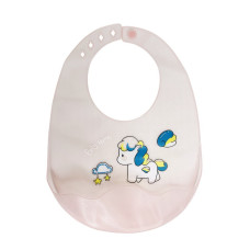 Детский силиконовый слюнявчик MGZ-0618-2 на застежке Детский силиконовый слюнявчик MGZ-0618-2 на застежке