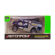 Детская металлическая машинка АвтоПром 7629 масштаб 1:64   S.W.A.T. с водомётом