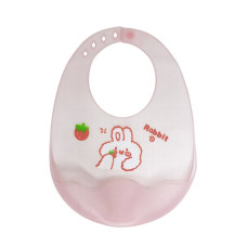 Детский силиконовый слюнявчик MGZ-0618-4 на застежке Детский силиконовый слюнявчик MGZ-0618-4 на застежке