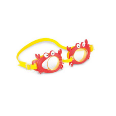 Очки для плавания 55610(Crab) красный, OSFM